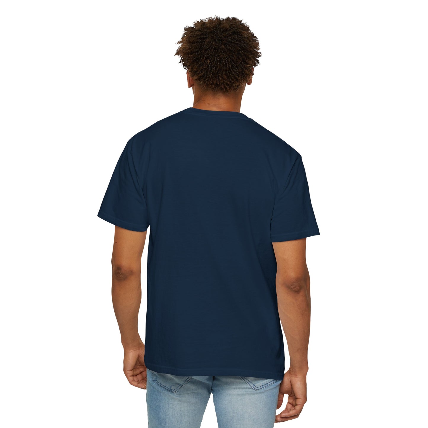 Phishbusters Cybersecurity Hoodie True Navy back view