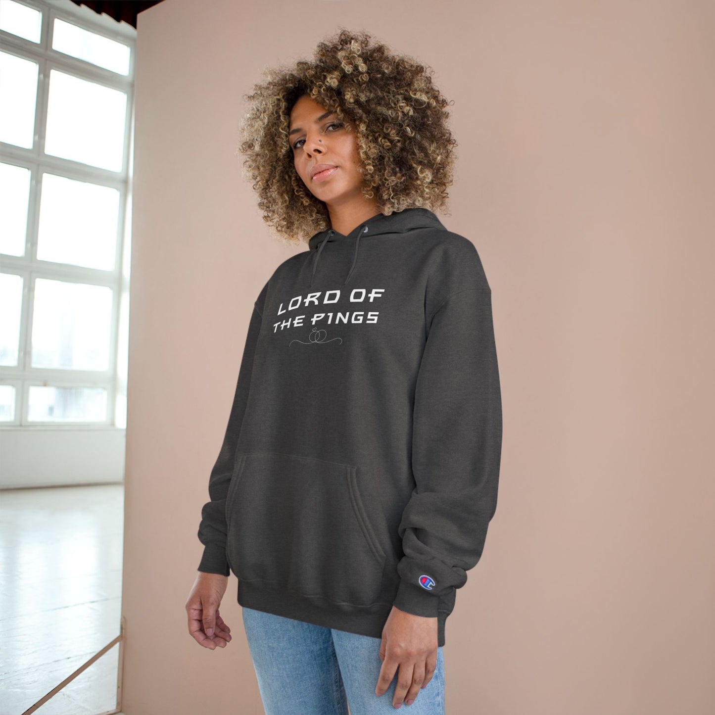 Funny Network Engineer Hoodie – Charcoal Heather Lord of the Pings Sweatshirt