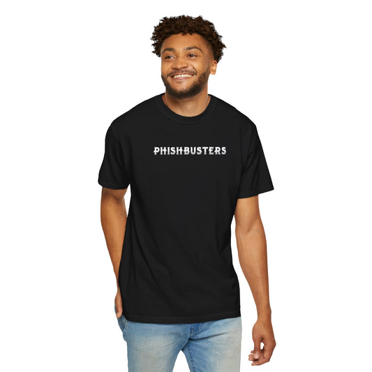 Phishbusters Cybersecurity Hoodie Black front view