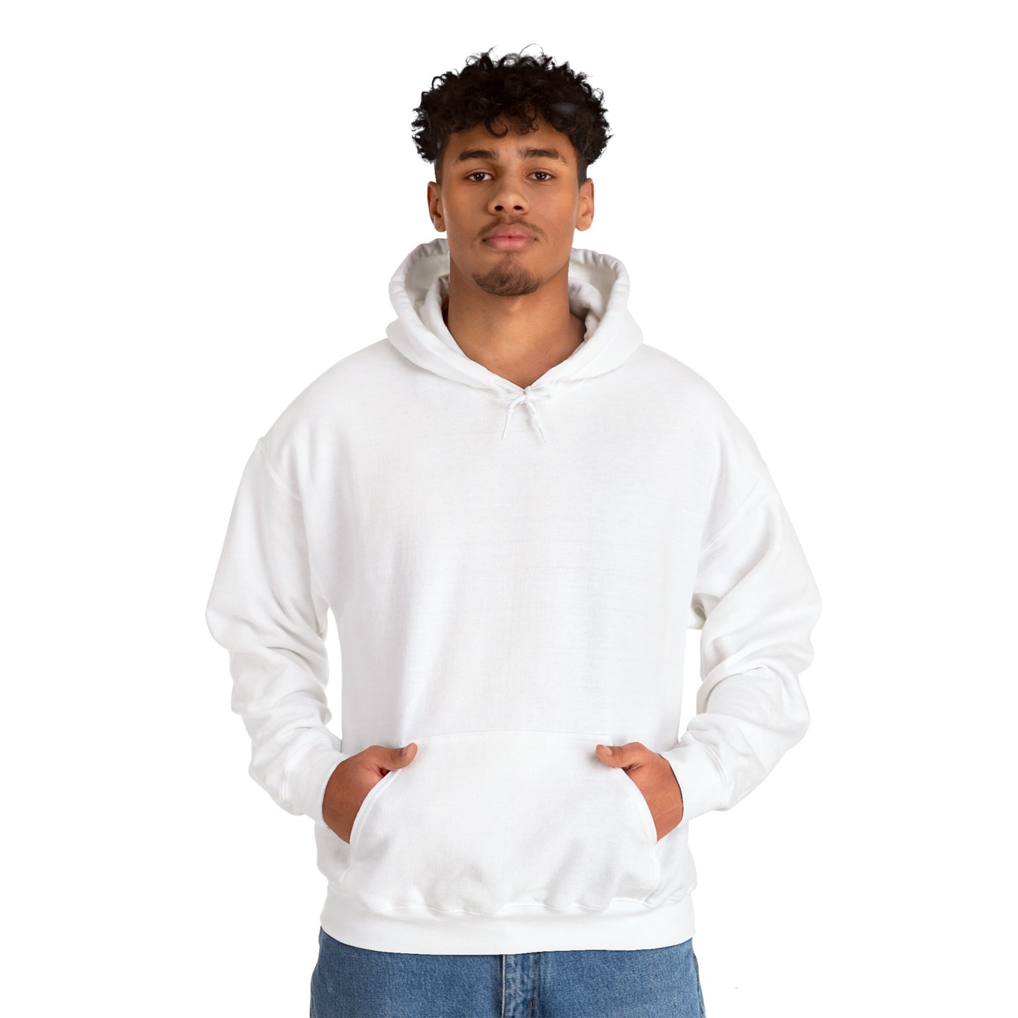 Minimalist white hoodie for ethical hackers and IT specialists. Cozy and stylish design