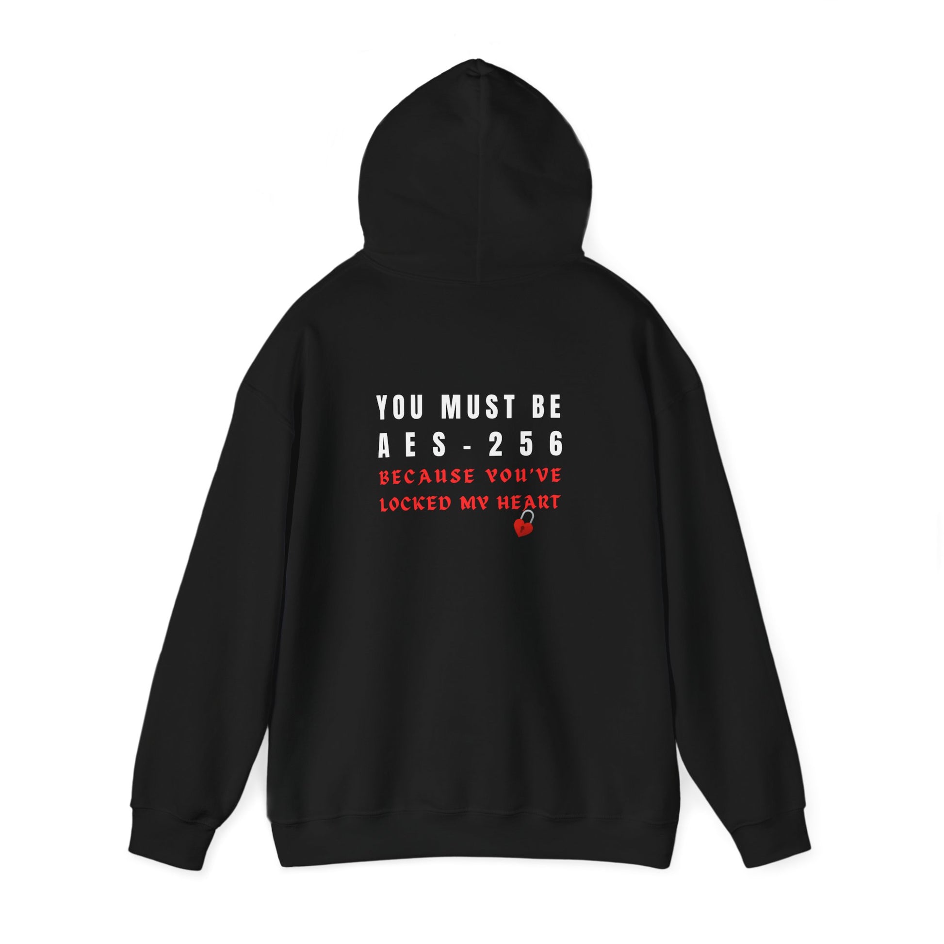 Black hacker hoodie featuring cybersecurity awareness text. Great IT gift for security pros