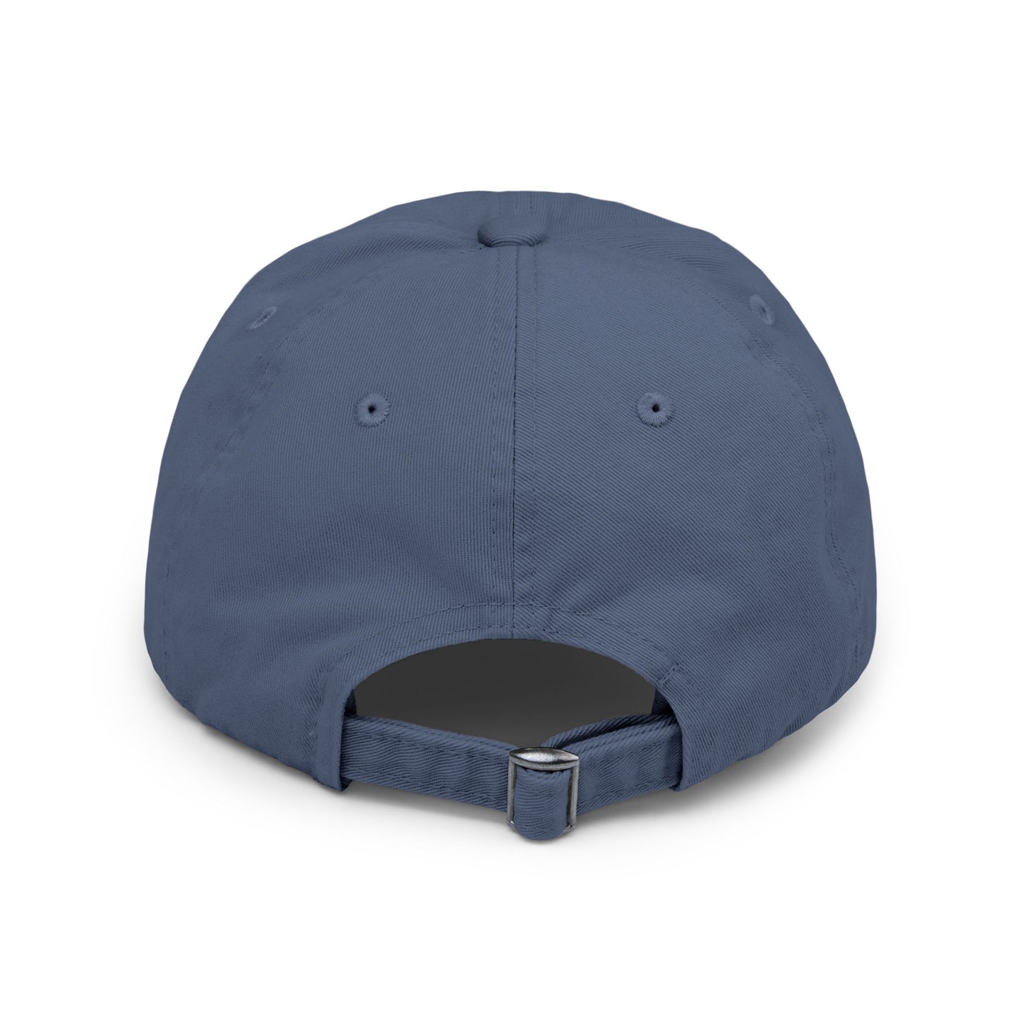 Scotland Blue Distressed Golf Cap, Back View