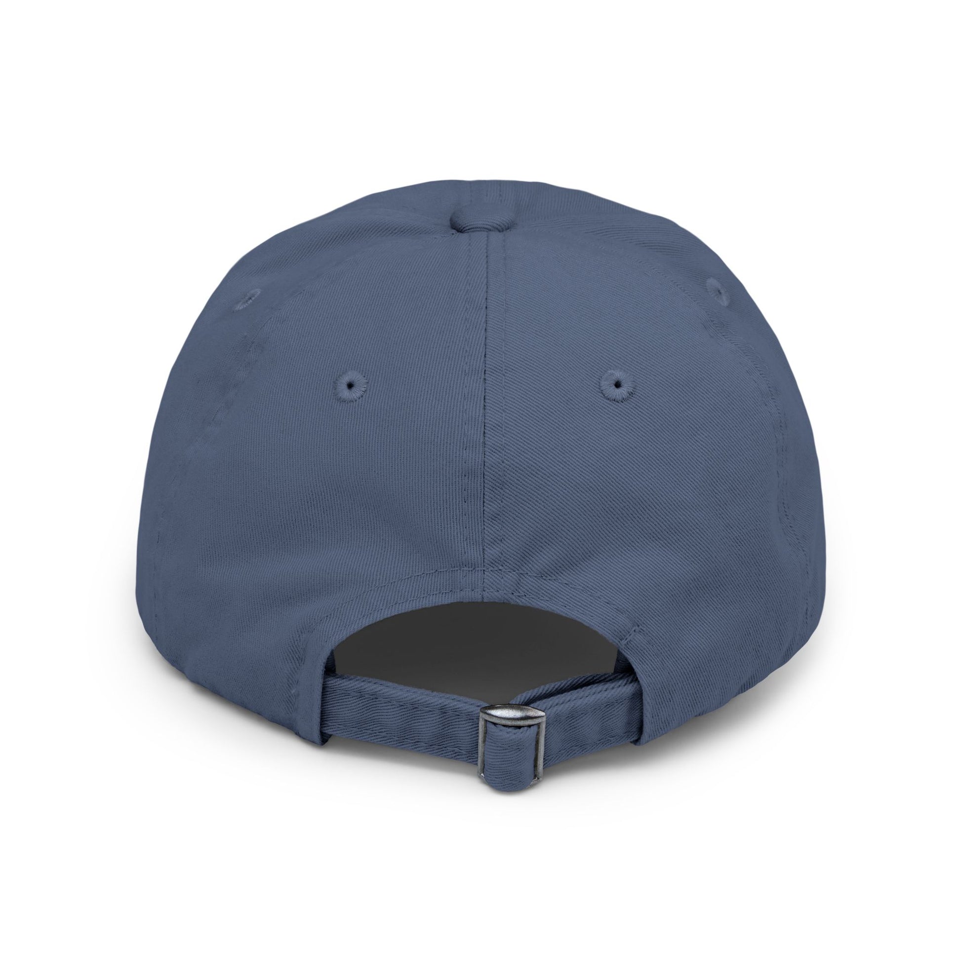 Scotland Blue Distressed Golf Cap, Back View