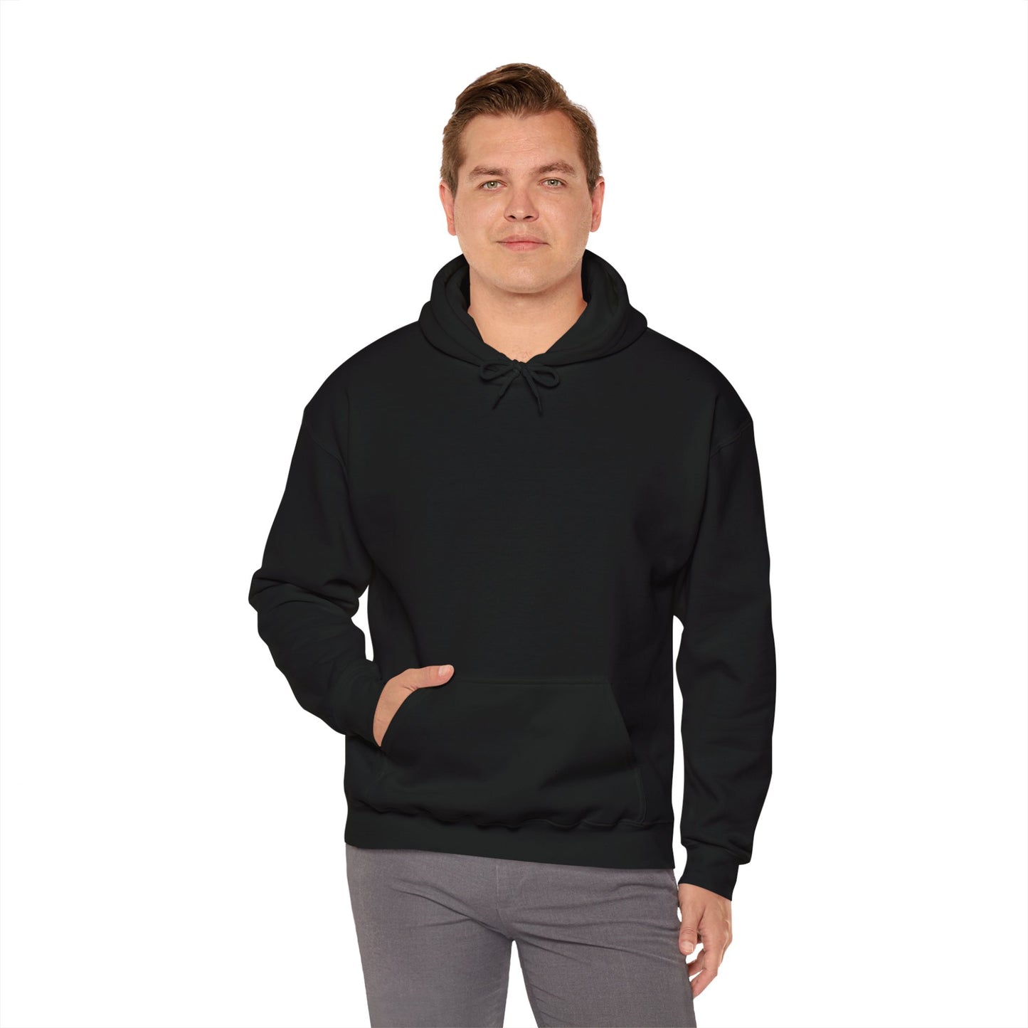 Cybersecurity-themed black hoodie with clean front. Ideal for ethical hackers and sysadmins