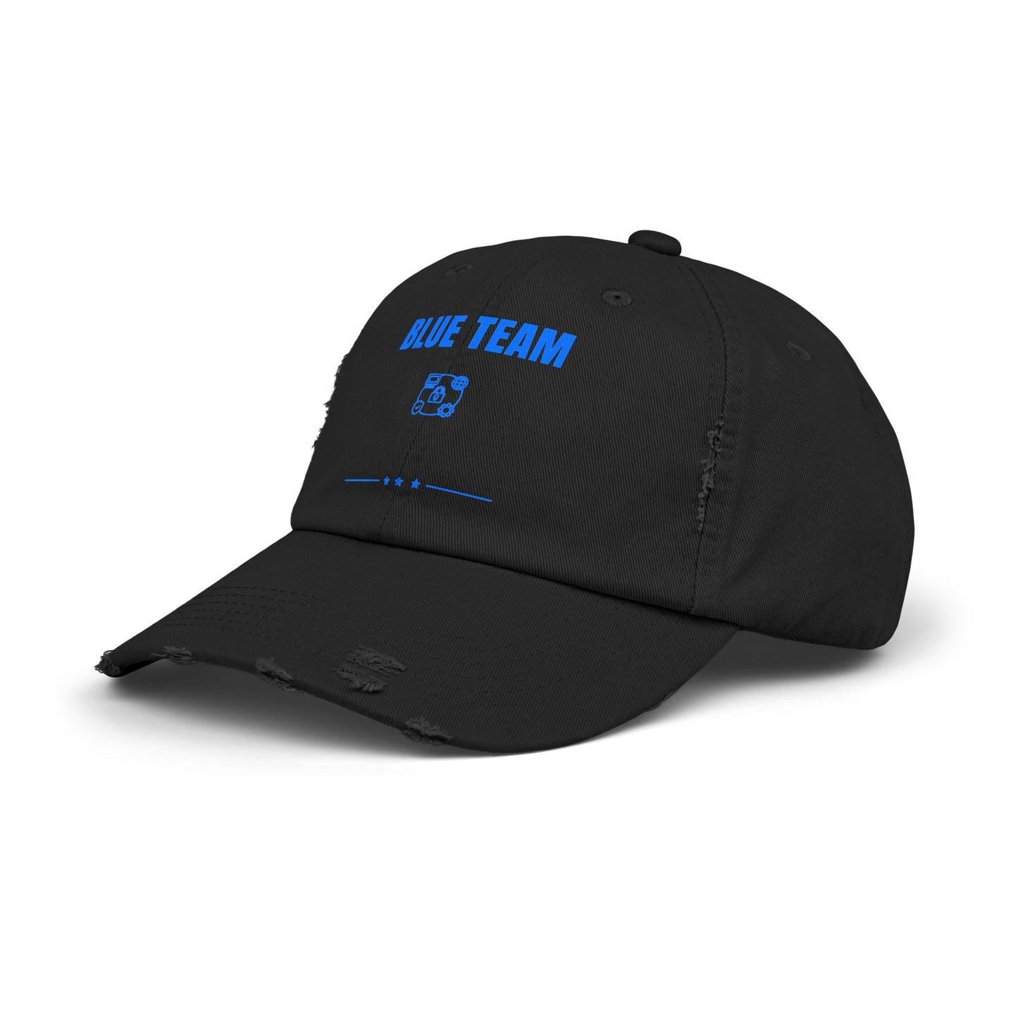 Black cybersecurity hat – Vintage-style cap for IT engineers, security teams, and ethical hackers