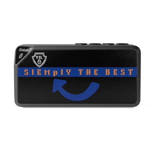 SIEMply The Best Bluetooth speaker with cybersecurity design for IT professionals and security analysts