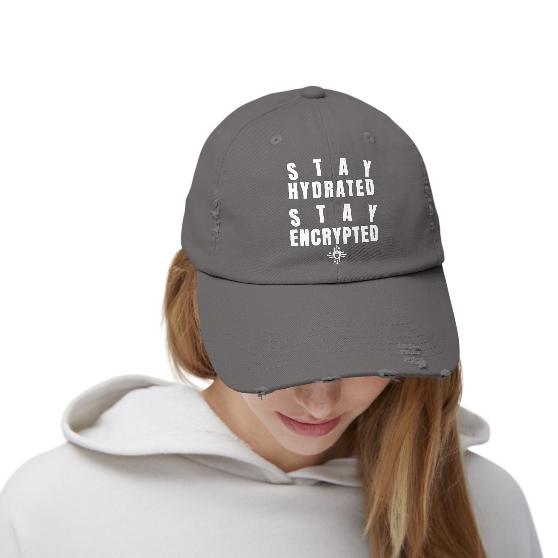 Nickel cybersecurity hat - Stay Hydrated, Stay Encrypted